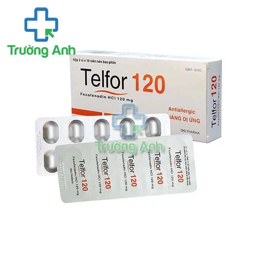 Telfor 120 DHG - Thuốc điều trị viêm mũi dị ứng
