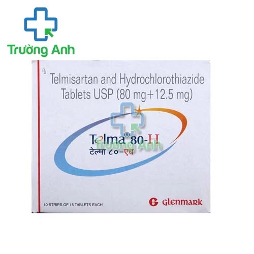 Telma 80H Glenmark - Thuốc điều trị tăng huyết áp