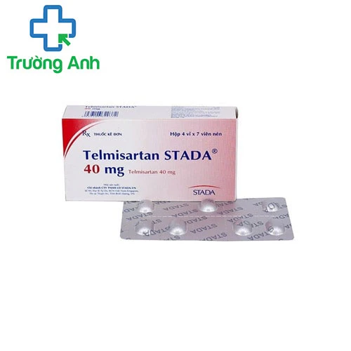 Telmisartan 40mg Stada - Thuốc điều trị tăng huyết áp hiệu quả