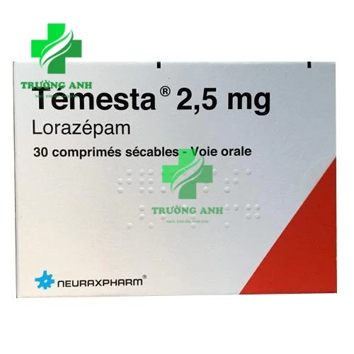 Temesta 2,5mg Neuraxpharm - Thuốc điều trị triệu chứng lo âu