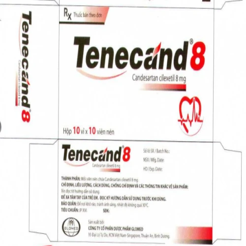 Tenecand 8 - Thuốc điều trị tăng huyết áp của Glomed