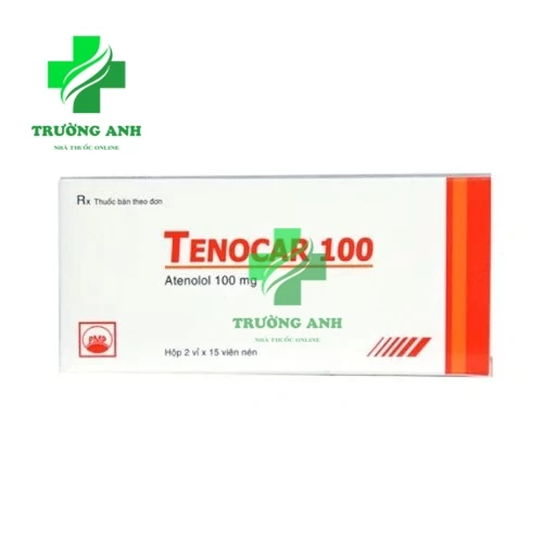 Tenocar 100 - Thuốc điều trị huyết áp, đau thắt ngực của Pymepharco