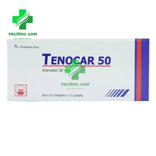 Tenocar 50 - Thuốc điều trị tăng huyết áp của Pymepharco