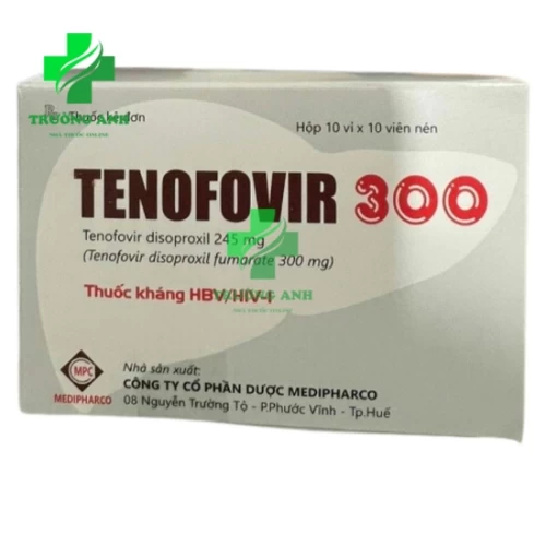 Tenofovir 300 Medipharco - Thuốc điều trị nhiễm HIV