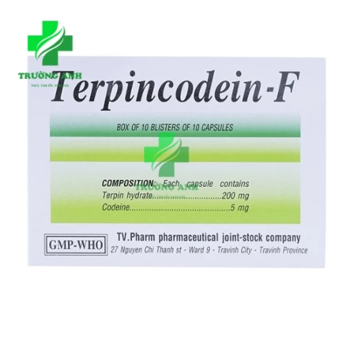 Terpincodein-F TV.Pharm - Thuốc điều trị viêm phế quản hiệu quả