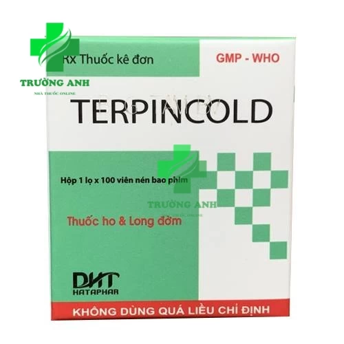 Terpincold DHT - Giúp giảm ho khan, ho do ngứa cổ hiệu quả