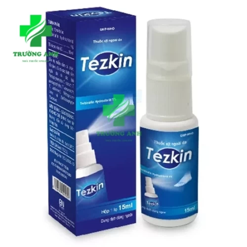 Thuốc xịt ngoài da Tezkin - Thuốc điều trị nhiễm nấm ngoài da hiệu quả