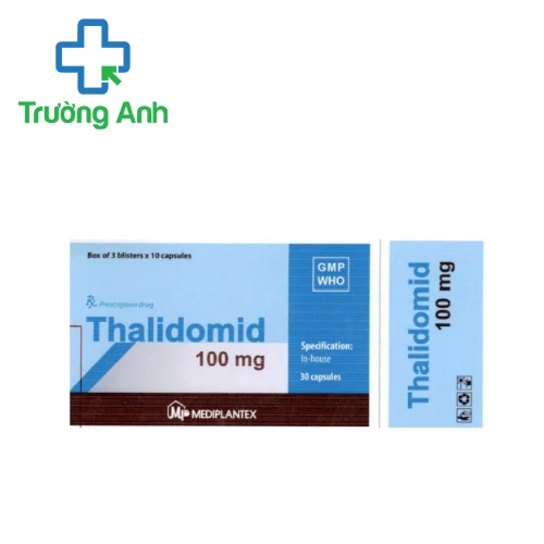Thalidomid 100mg Mediplantex - Thuốc điều trị đa u tuỷ xương