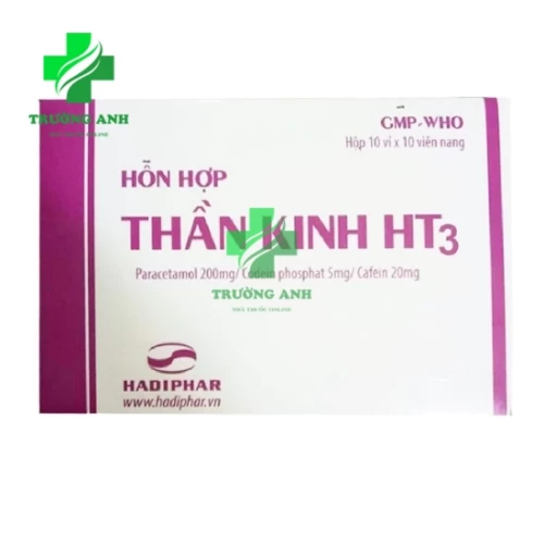 Thần kinh HT3 - Thuốc giảm đau, hạ sốt hiệu quả của Hadiphar