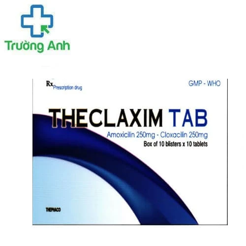 Theclaxim Tab - Thuốc giúp điều trị nhiễm khuẩn của Thephaco