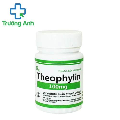 Theophylin 100mg Dopharma - Thuốc điều trị hen phế quản hiệu quả