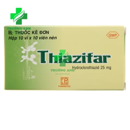 Thiazifar - Thuốc điều trị cao huyết áp hiệu quả của Pharmedic