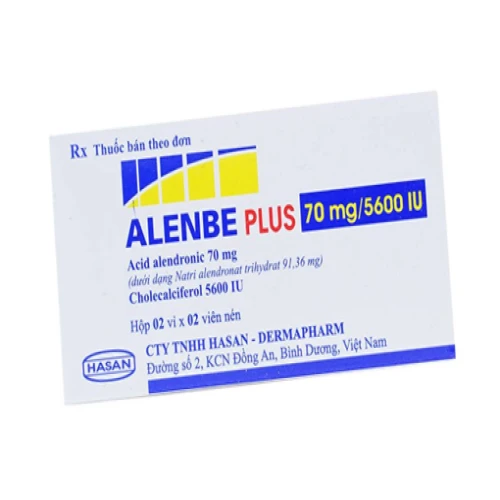 Alenbe plus 70mg/5600 IU - Thuốc điều trị loãng xương hiệu quả 