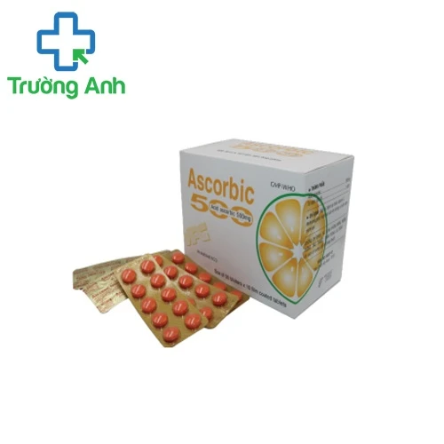 Ascorbic 500 - Bổ sung Vitamin C, tăng cường sức đề kháng hiệu quả