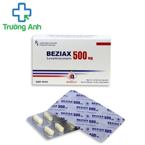 BEZIAX 500 MG - Thuốc điều trị động kinh hiệu quả của Domesco