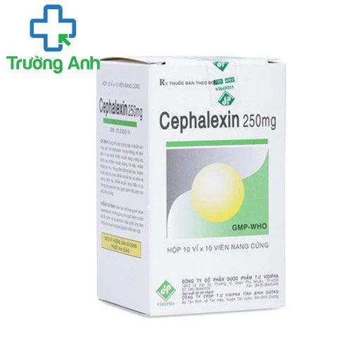 Cephalexin 250mg Vidipha (viên) - Thuốc kháng khuẩn hiệu quả
