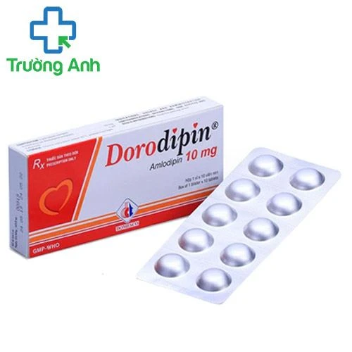 Dorodipin 10mg - Thuốc điều trị tăng huyết áp của Domesco