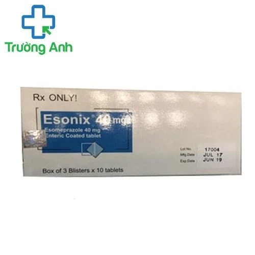 Esonix 40mg - Thuốc điều trị trào ngược dạ dày hiệu quả
