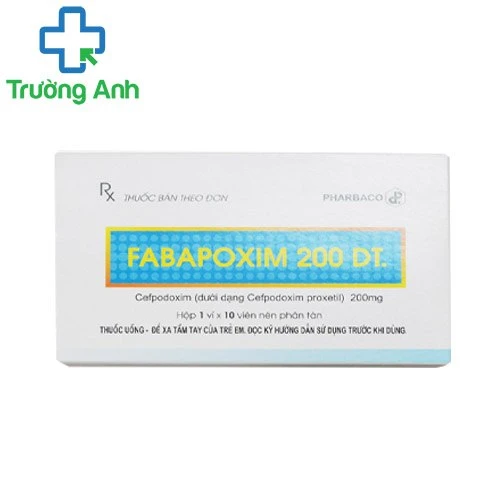 Fabapoxim 200DT - Thuốc điều trị nhiễm khuẩn của Pharbaco