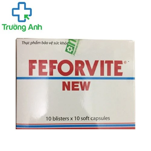 Feforvite New - Bổ sung sắt cho cơ thể hiệu quả