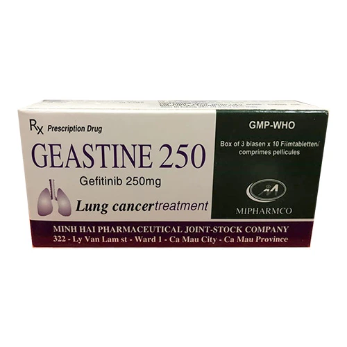 Geastine 250 - Thuốc điều trị ung thư phổi hiệu quả