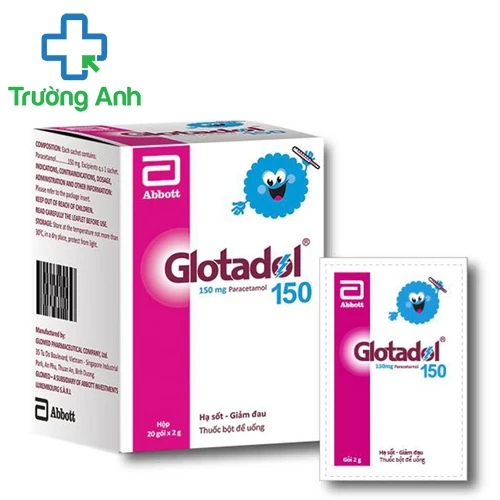 Glotadol 150 - Thuốc hạ sốt, giảm đau hiệu quả của Glomed