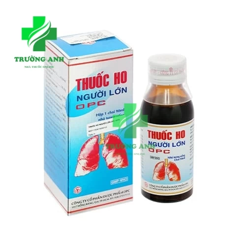 THUỐC HO NGƯỜI LỚN OPC - Thuốc điều trị các bệnh đường hô hấp