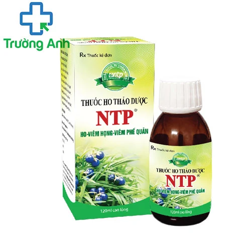 Thuốc ho thảo dược NTP - Điều trị ho, đau họng, viêm họng hiệu quả
