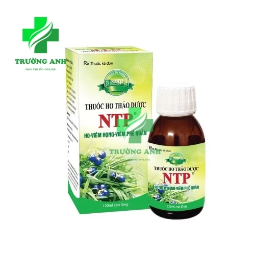 Thuốc ho thảo dược NTP - Điều trị ho, đau họng, viêm họng hiệu quả