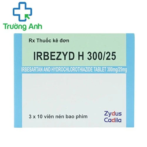 Irbezyd H 300/25 - Thuốc điều trị tăng huyết áp nguyên phát của India