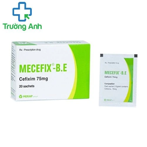 MECEFIX-B.E 75 MG - Thuốc điều trị nhiễm khuẩn của Merap