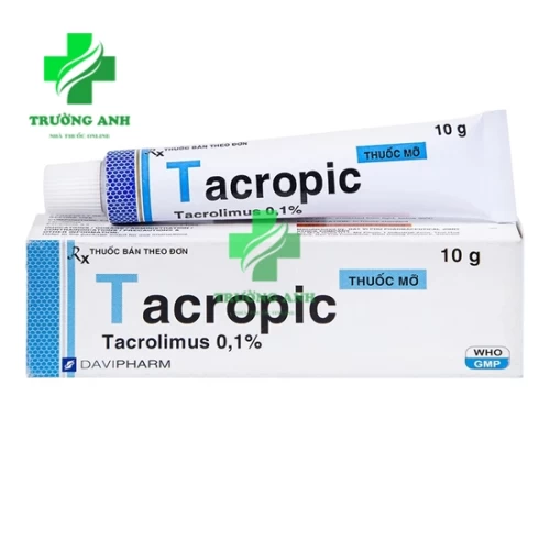 Thuốc Mỡ Tacropic - Giúp điều trị chàm thể tạng hiệu quả của Davipharm