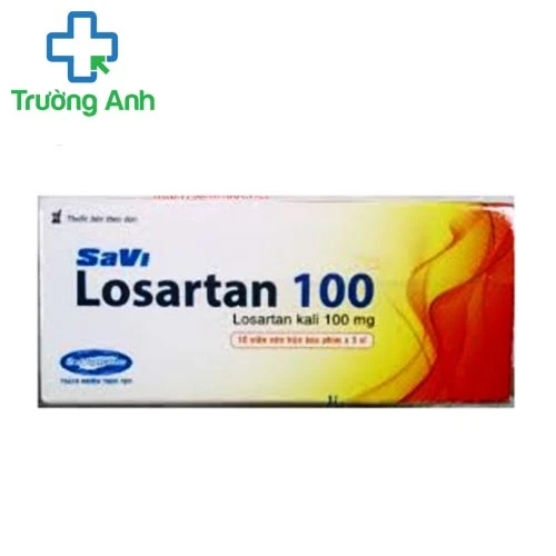 SaVi Losartan 100 - Thuốc điều trị tăng huyết áp hiệu quả