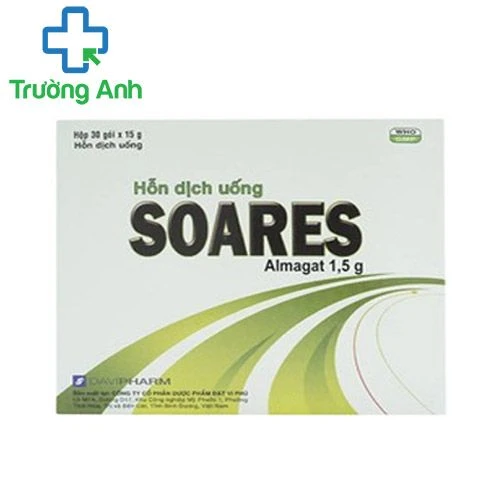 Soares - Thuốc điều trị viêm loét dạ dày – tá tràng hiệu quả