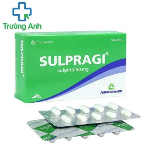 Sulpragi 50mg - Thuốc điều trị bệnh tâm thần phân liệt