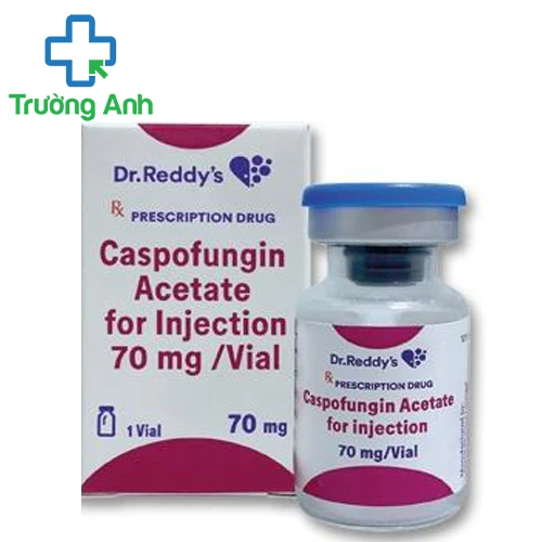 Thuốc tiêm Caspofungin acetate 70mg - Giúp điều trị nhiễm nấm hiệu quả của Ấn Độ