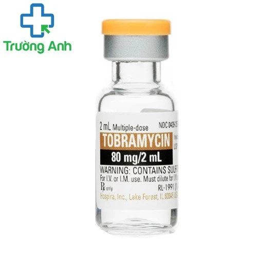 Tobramycin 80mg/2ml - Thuốc điều trị nhiễm khuẩn hiệu quả