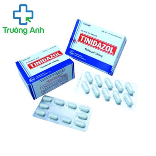 Tinidazol 500mg Khapharco - Thuốc điều trị nhiễm khuẩn