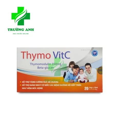 Thymo VitC Trường Thọ (20 ống 10ml) - Giúp tăng cường sức đề kháng