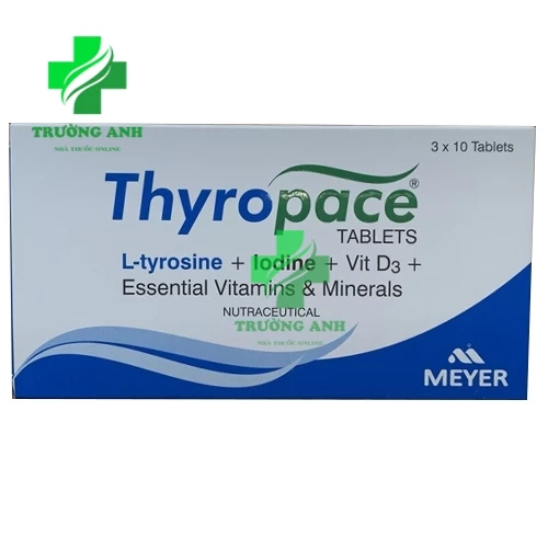 Thyropace - Bổ sung vitamin, khoáng chất cho người bệnh tuyết giáp