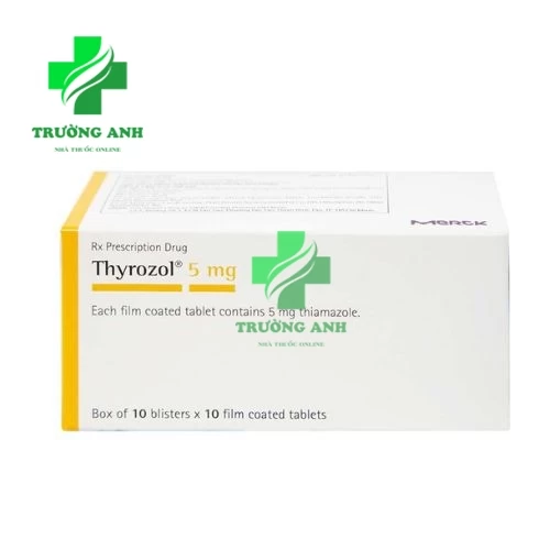 Thyrozol 5mg - Thuốc điều trị cường giáp hiệu quả