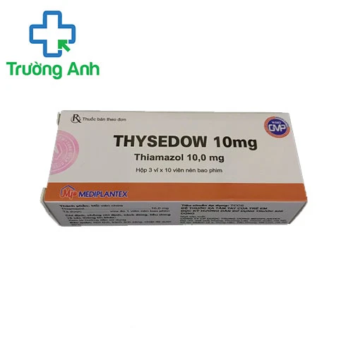 Thysedow 10 mg - Điều trị triệu chứng cường giáp của Mediplantex