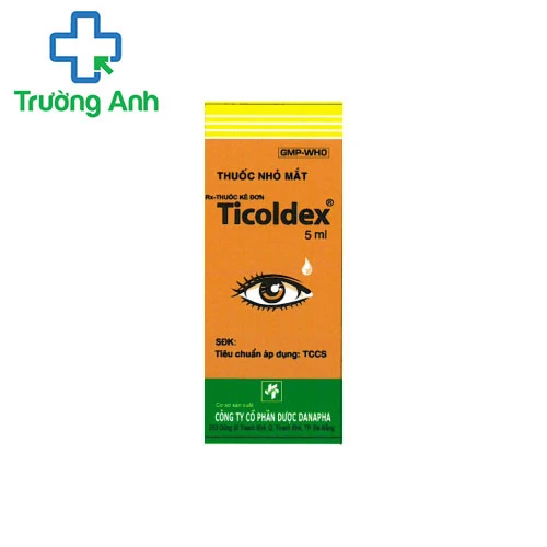 Ticoldex - Điều trị các tổn thương tại mắt hiệu quả của Danapha