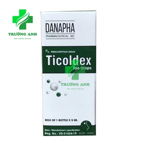 Ticoldex - Điều trị các tổn thương tại mắt hiệu quả của Danapha (10 hộp)