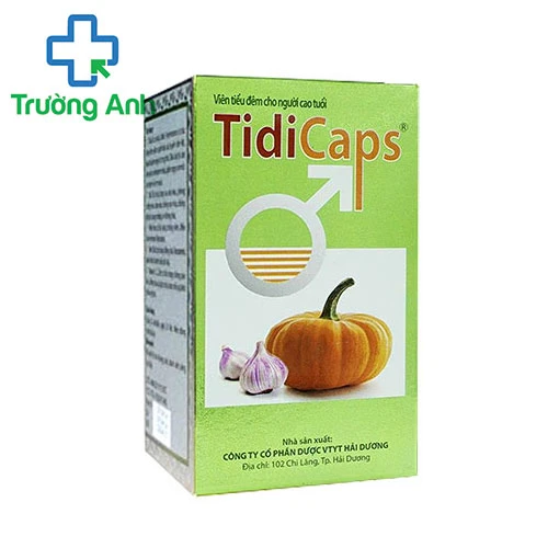 Tidicaps - Giảm tiểu đêm, cải thiện bí tiểu, tiểu rắt hiệu quả
