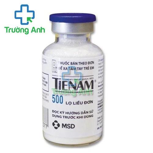 Tienam 500mg/500mg MSD - Điều trị nhiễm khuẩn hiệu quả