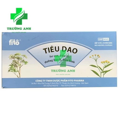 Tiêu dao Fito Pharma - Giúp tăng cường sức khỏe hiệu quả