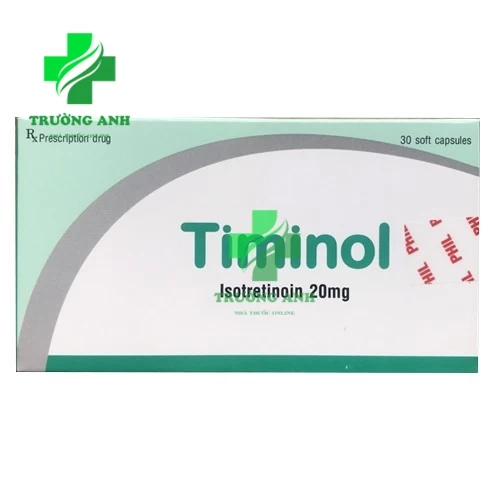 Timinol - Thuốc điều trị mụn trứng cá nang sần nặng hiệu quả