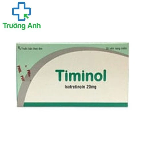 Timinol - Thuốc điều trị mụn trứng cá nang sần nặng hiệu quả