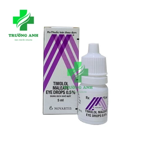 TIMOLOL MALEATE EYE DROPS 0.5%- Thuốc giảm nhãn áp của Bỉ